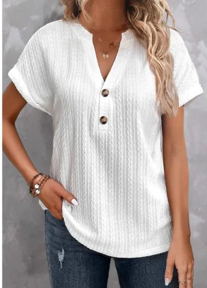 Women's  Button T-Shirt