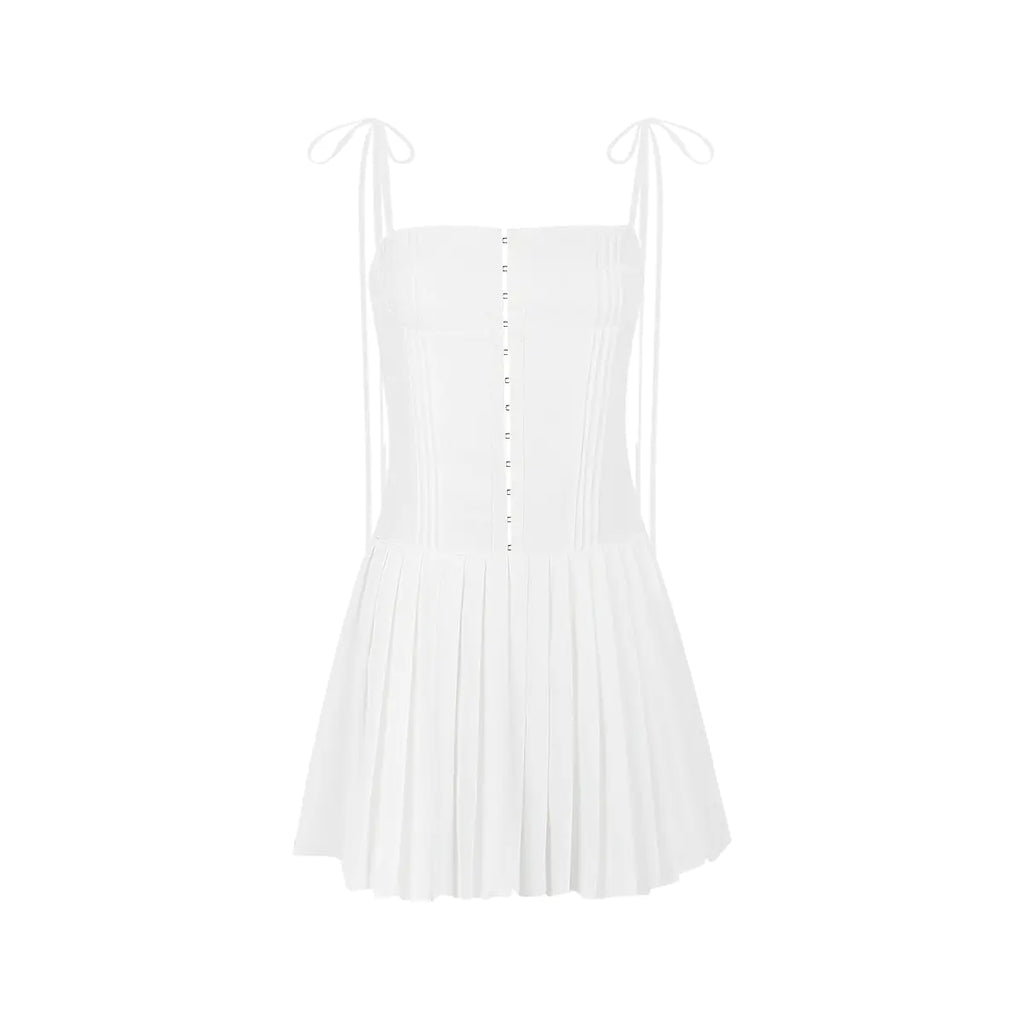Athleisure White Dress