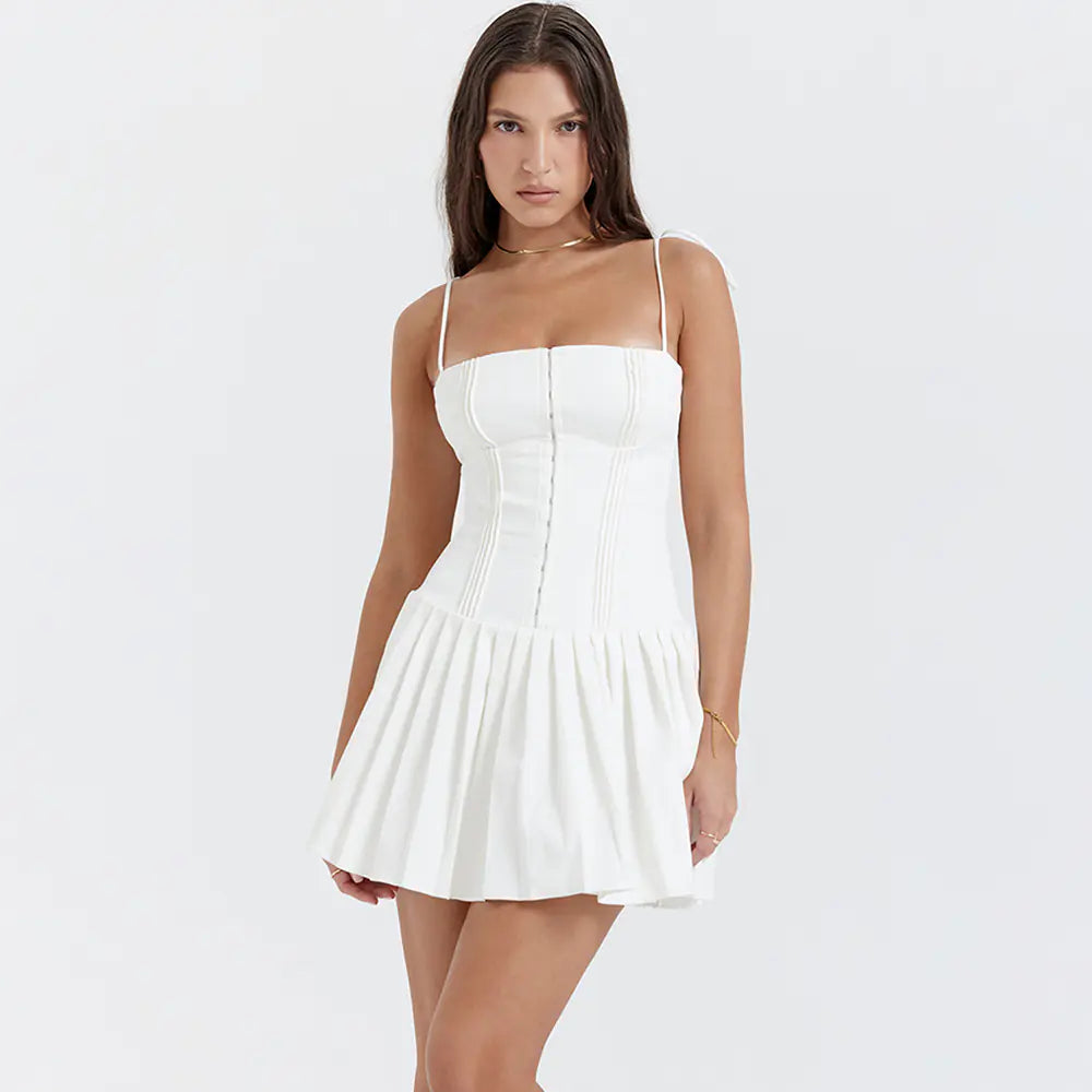 Athleisure White Dress